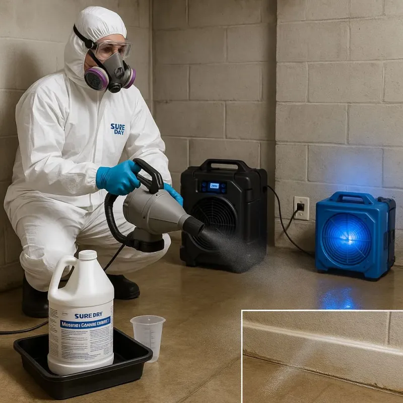 Sanitization and Odor Removal process in McKeesport, PA